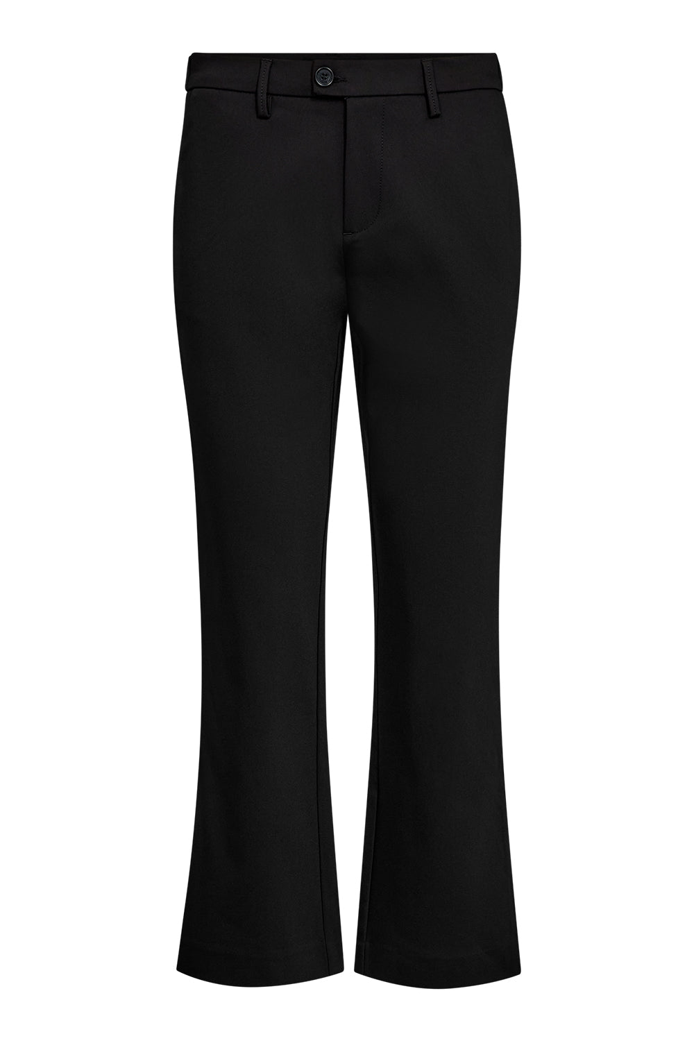 IVY-Alice Cropped Flare Pant - Black