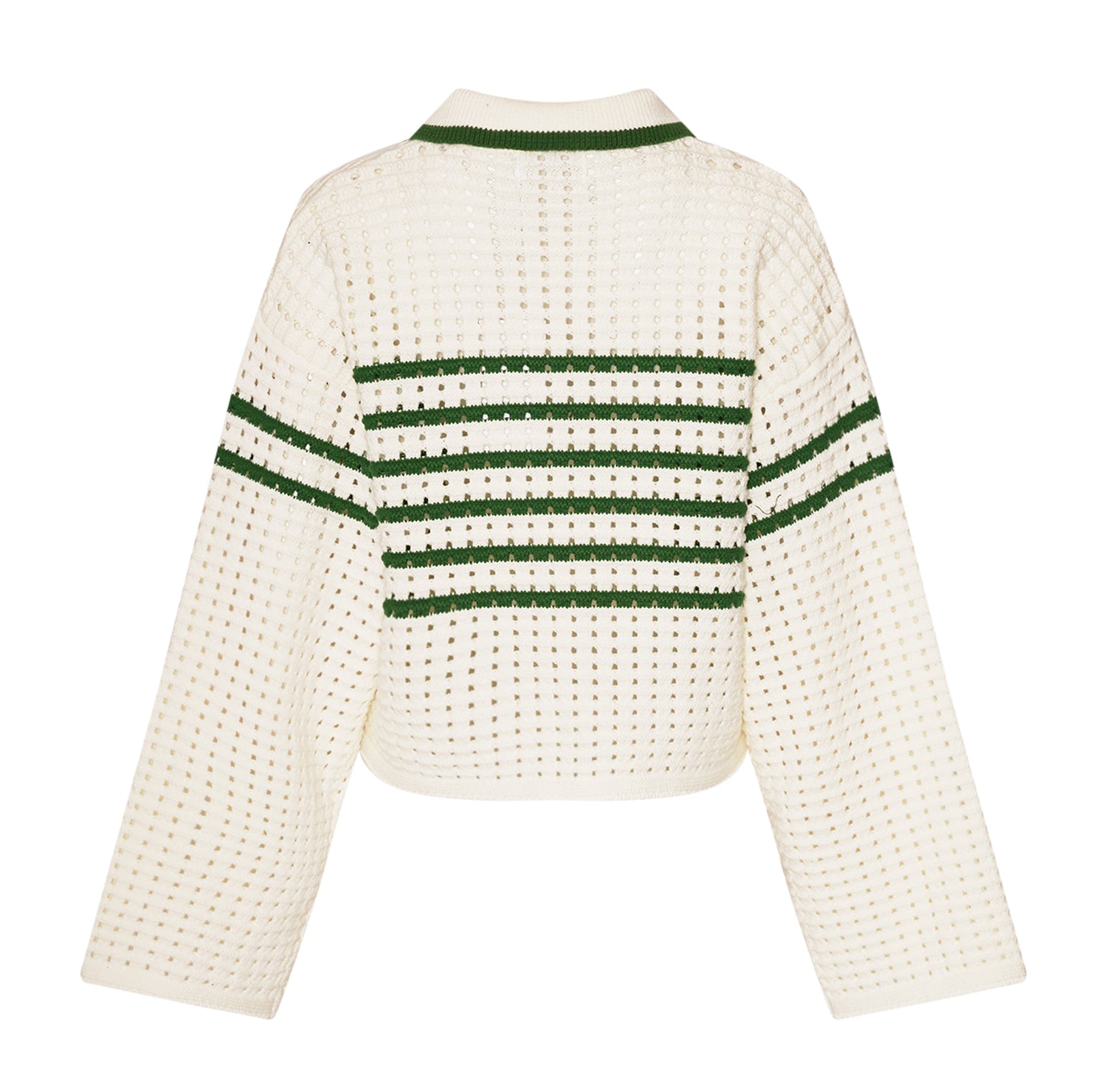 Leen Knit Talani Green Stripe