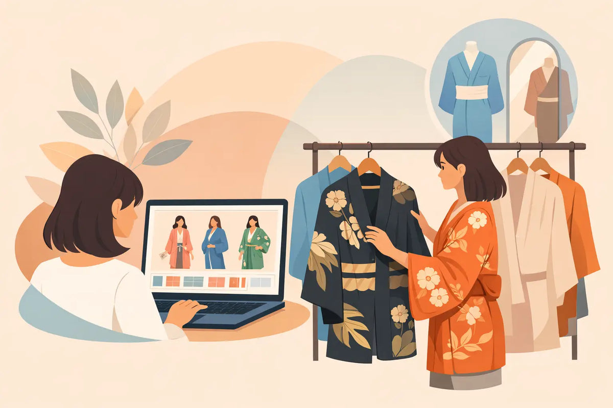 Kimono dam online - så hittar du rätt stil