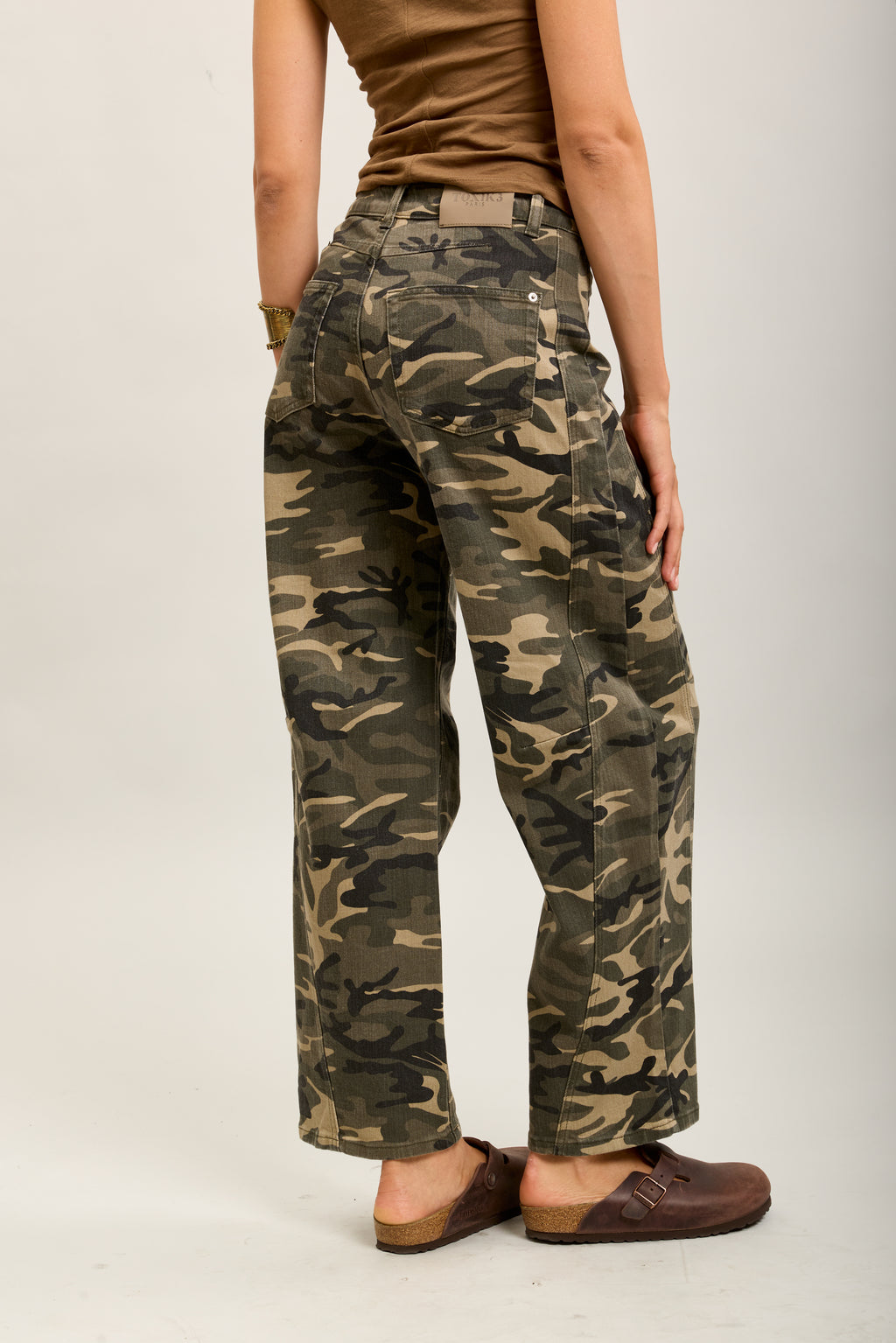 Barrel Camo Jeans