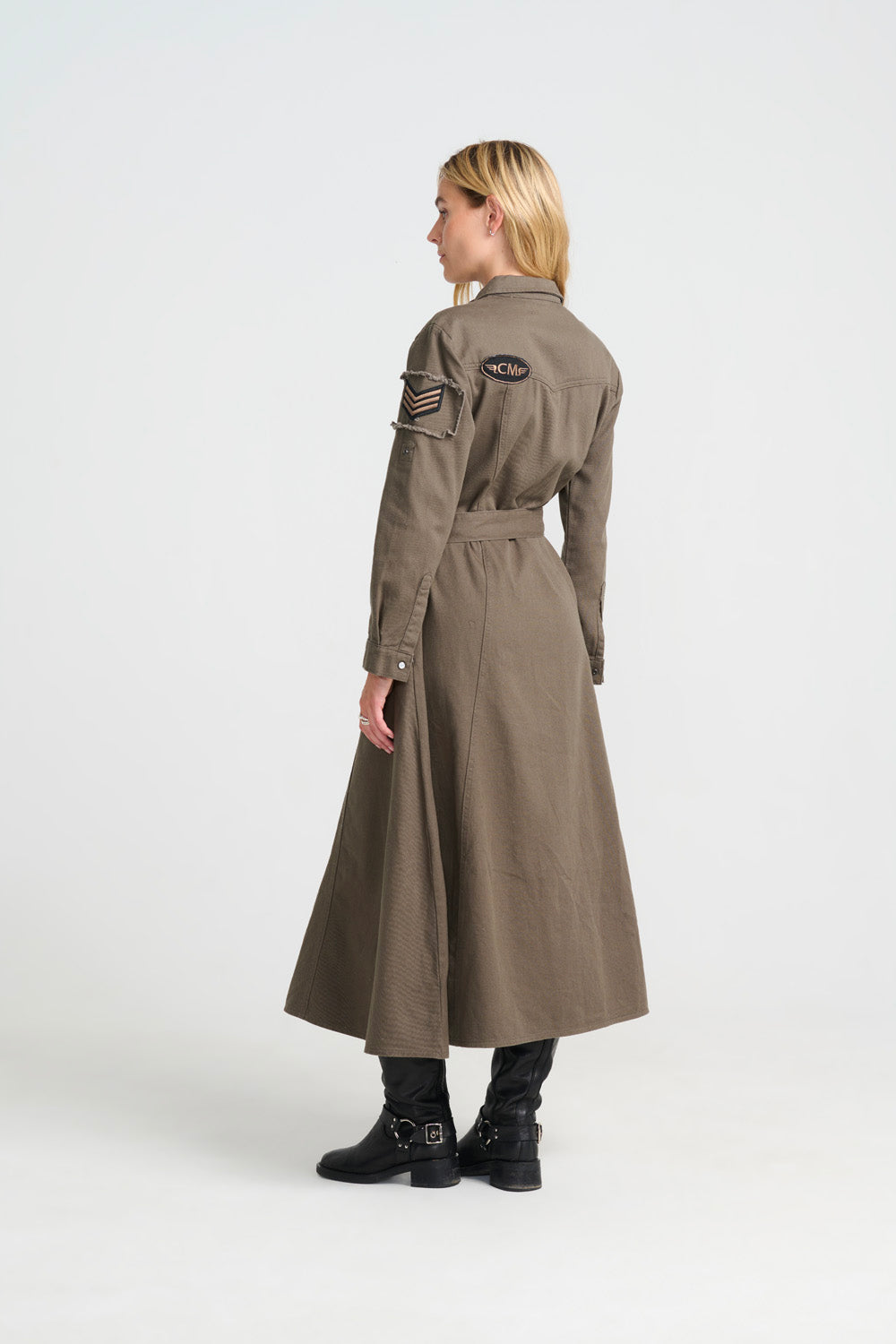 Foxy Long Cargo dress