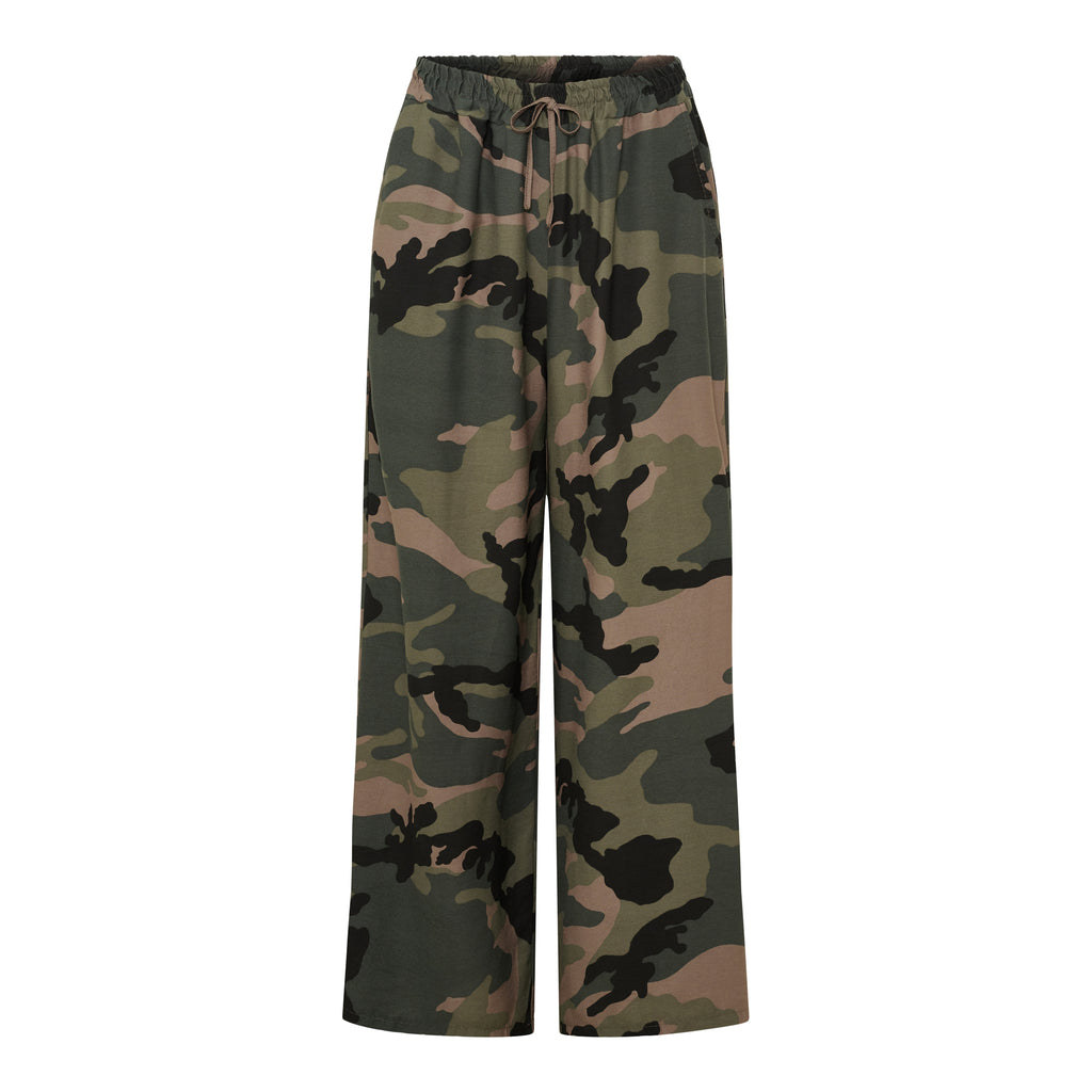 Marta du Chateau Lupus Pants – Camouflage byxor i viskose
