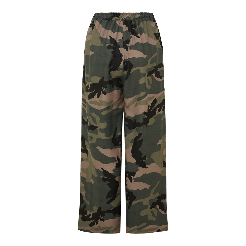 Marta du Chateau Lupus Pants – Camouflage byxor i viskose