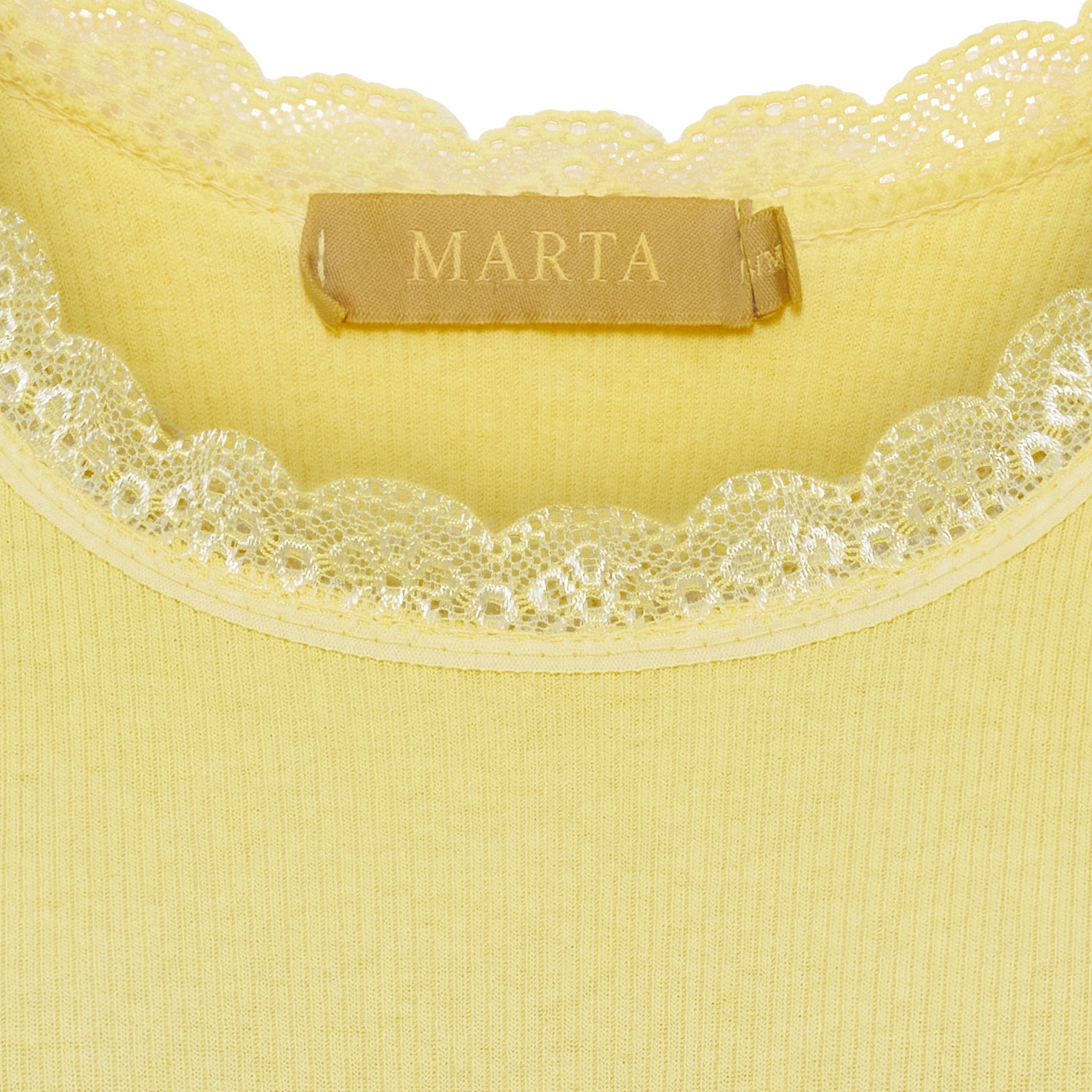 Angeline Topp | Gul bomullstopp | Marta du Chateau