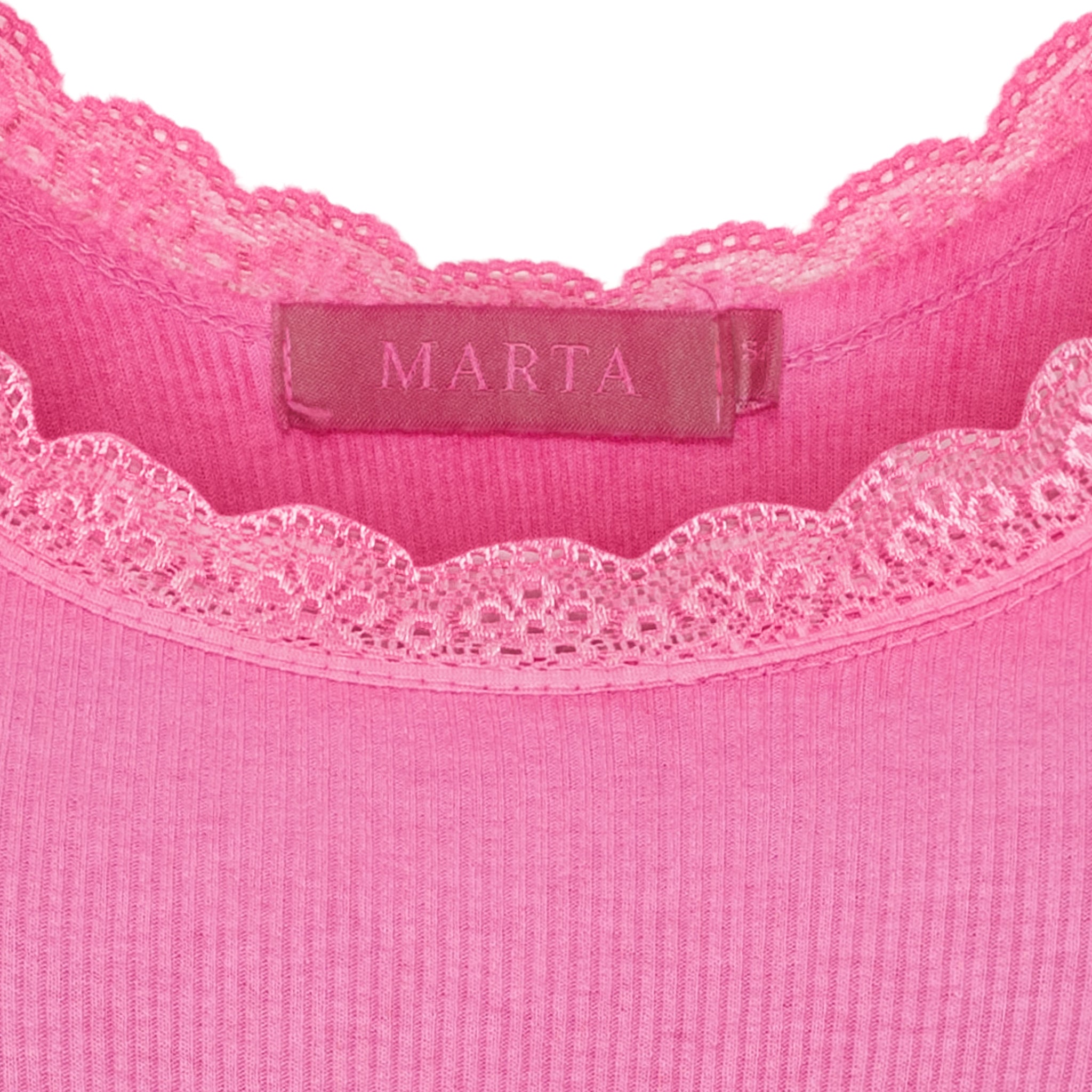 Angeline Topp | Fuxia bomullstopp | Marta du Chateau