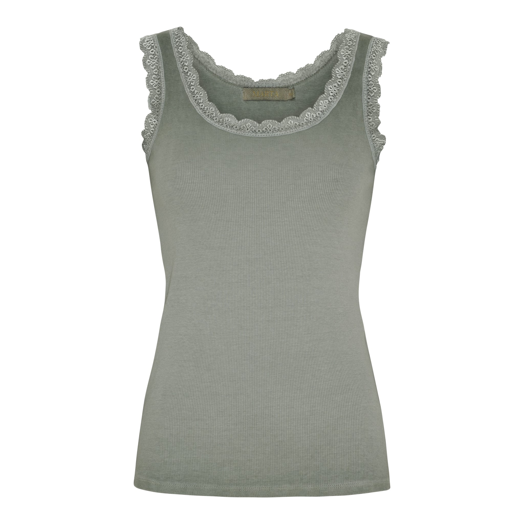 Angeline Military Top - Bomull & Elastan