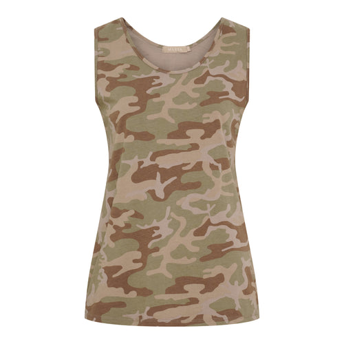 Camoflage tank top - Marta du Chateau