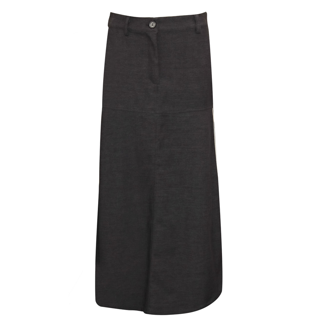Madonna Skirt - Black Stripe
