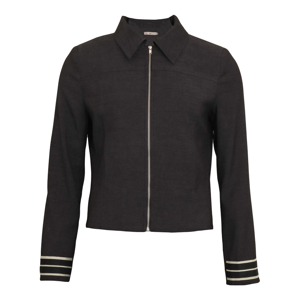 Madonna Jacket - Black Stripe