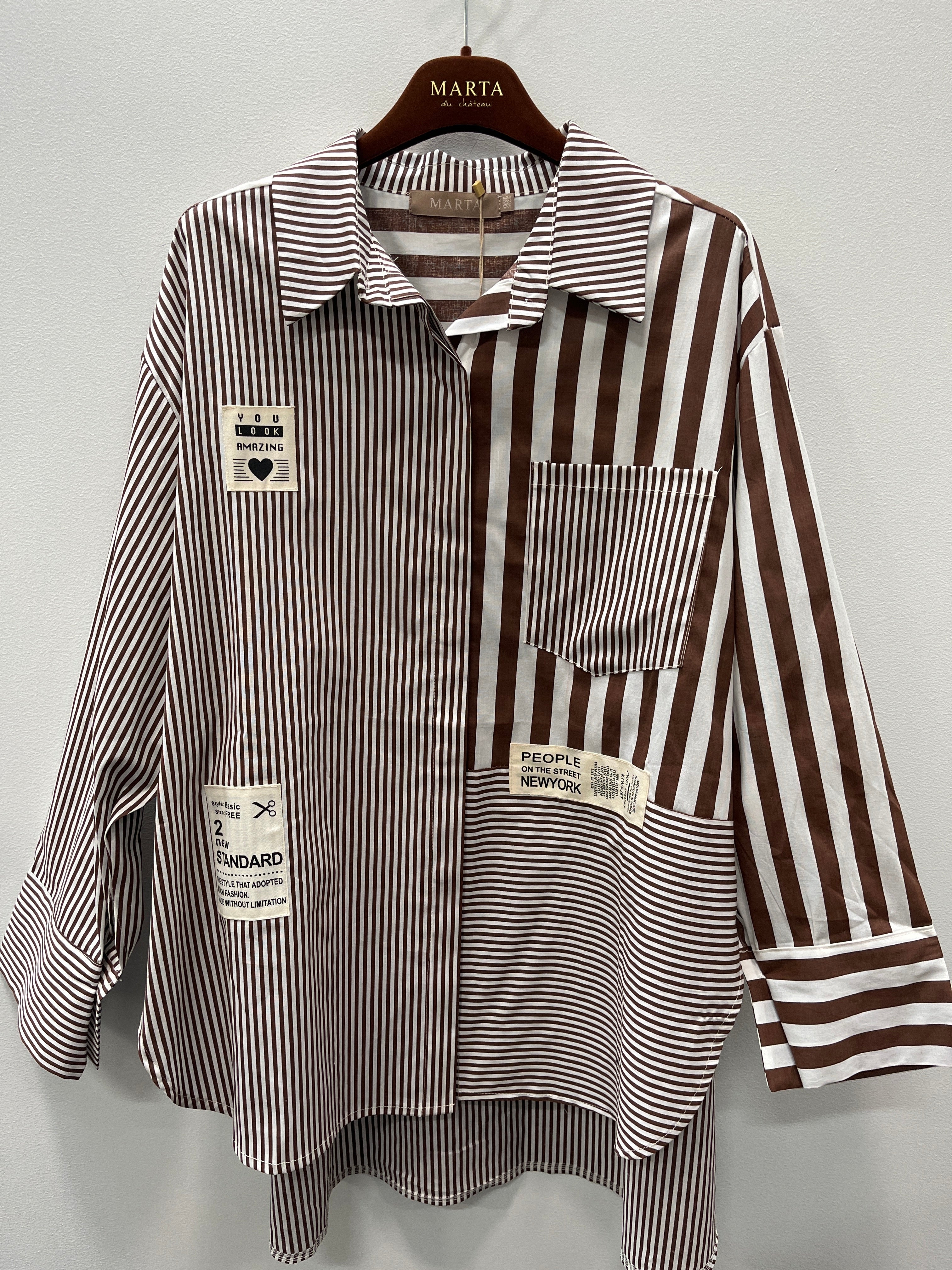 Mdc Birch Shirt - moro - randig