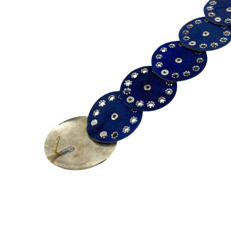 Handgjord läderbälte Brun