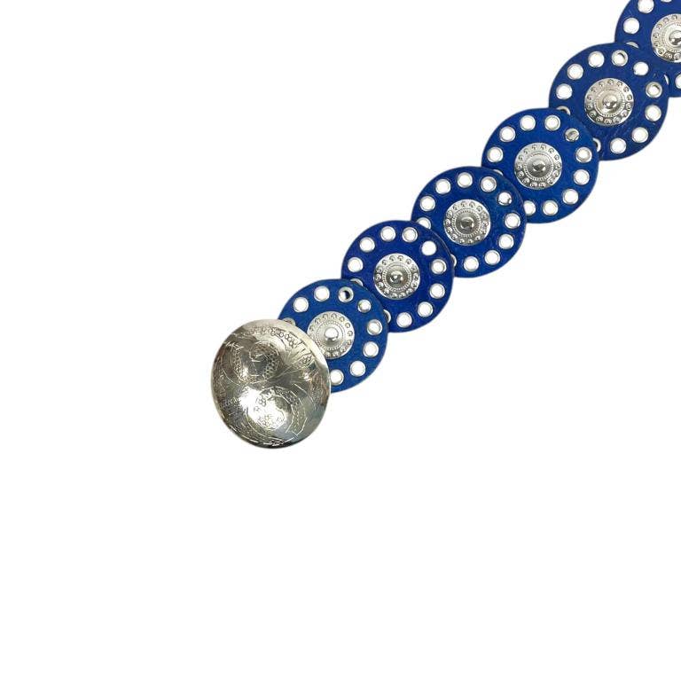 Handgjord läderbälte Brun