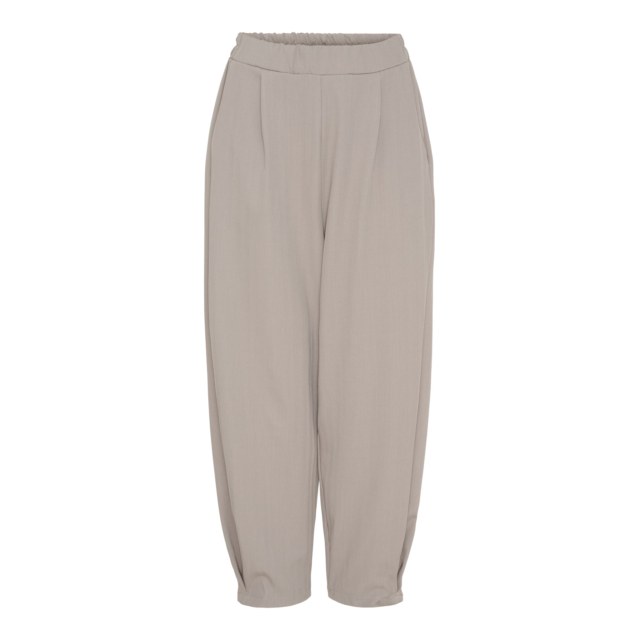 Zelia Pants Mörk Beige - Eleganta Byxor
