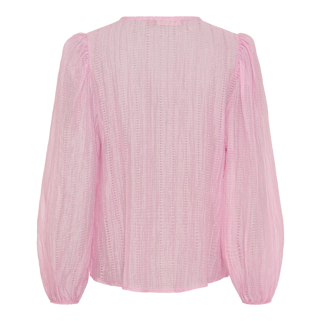 Roselle Shirt Rosa - Tencel & Nylon