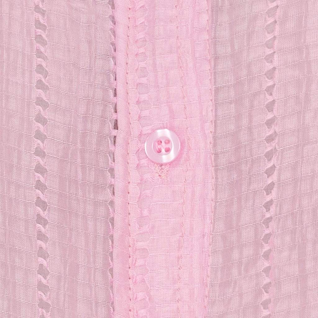 Roselle Shirt Rosa - Tencel & Nylon