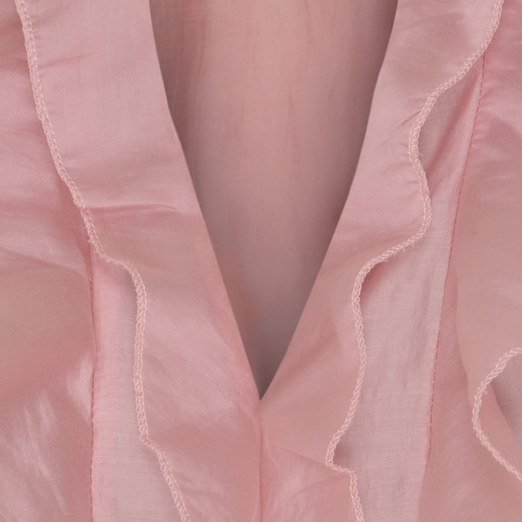 Marta du Chateau Naira Shirt – Romantisk Ruffelblus i Rosa