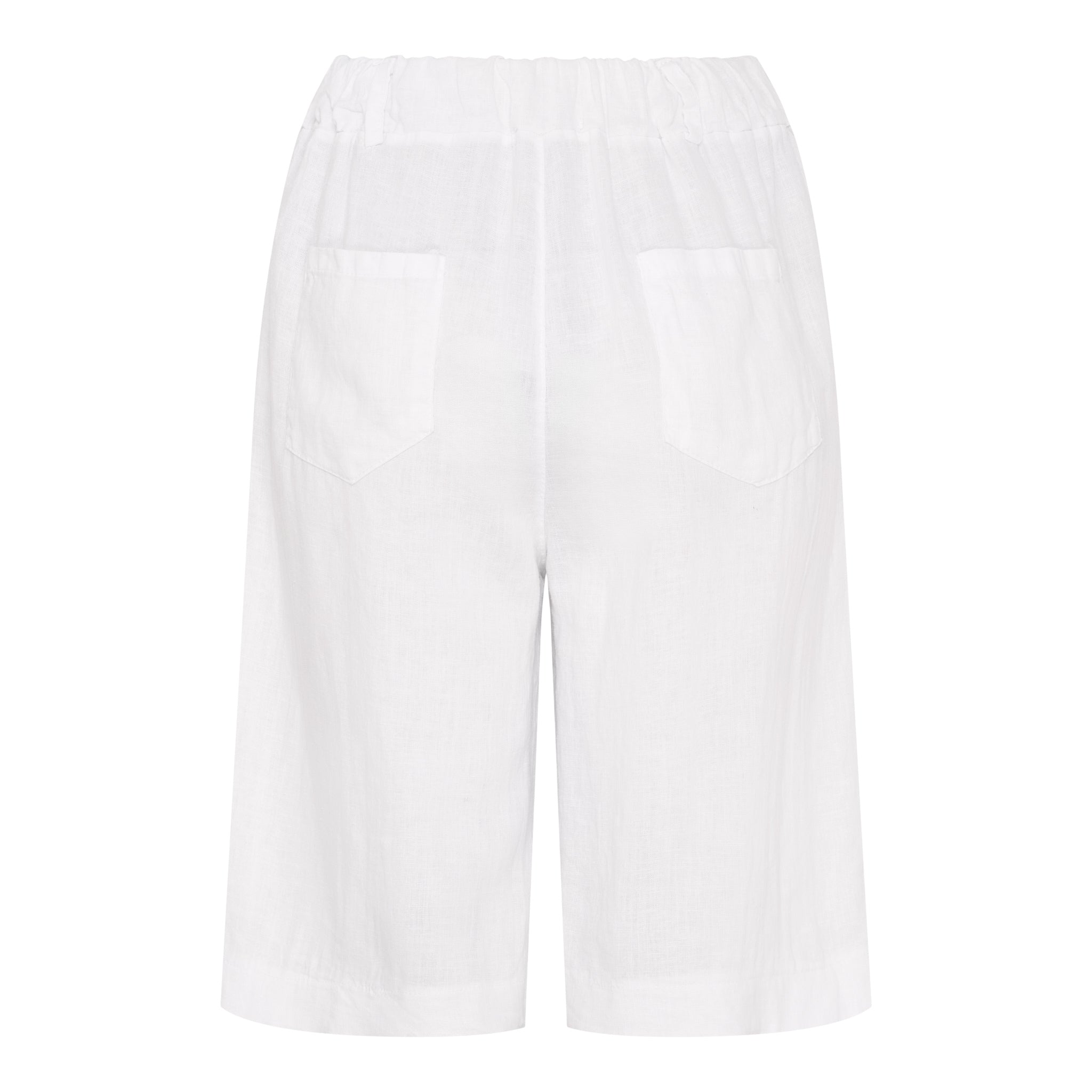 Jessica Linne Shorts | Vita knälånga shorts | Marta du Chateau