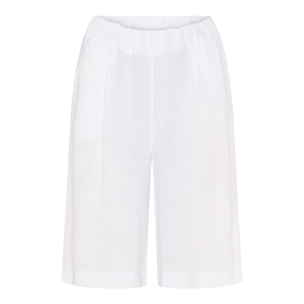 Jessica Linne Shorts | Vita knälånga shorts | Marta du Chateau