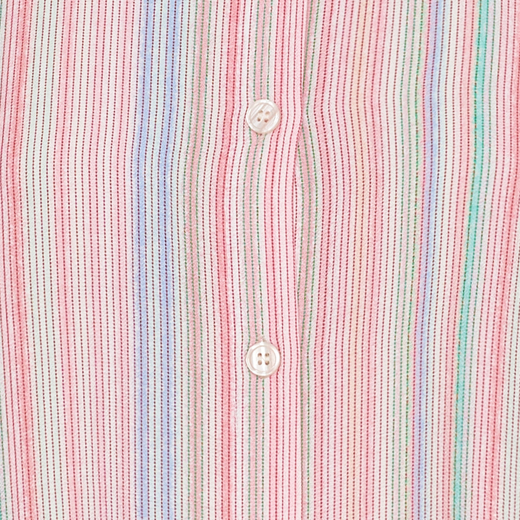 Skjortklänning i randig pastell - Marta du Chateau