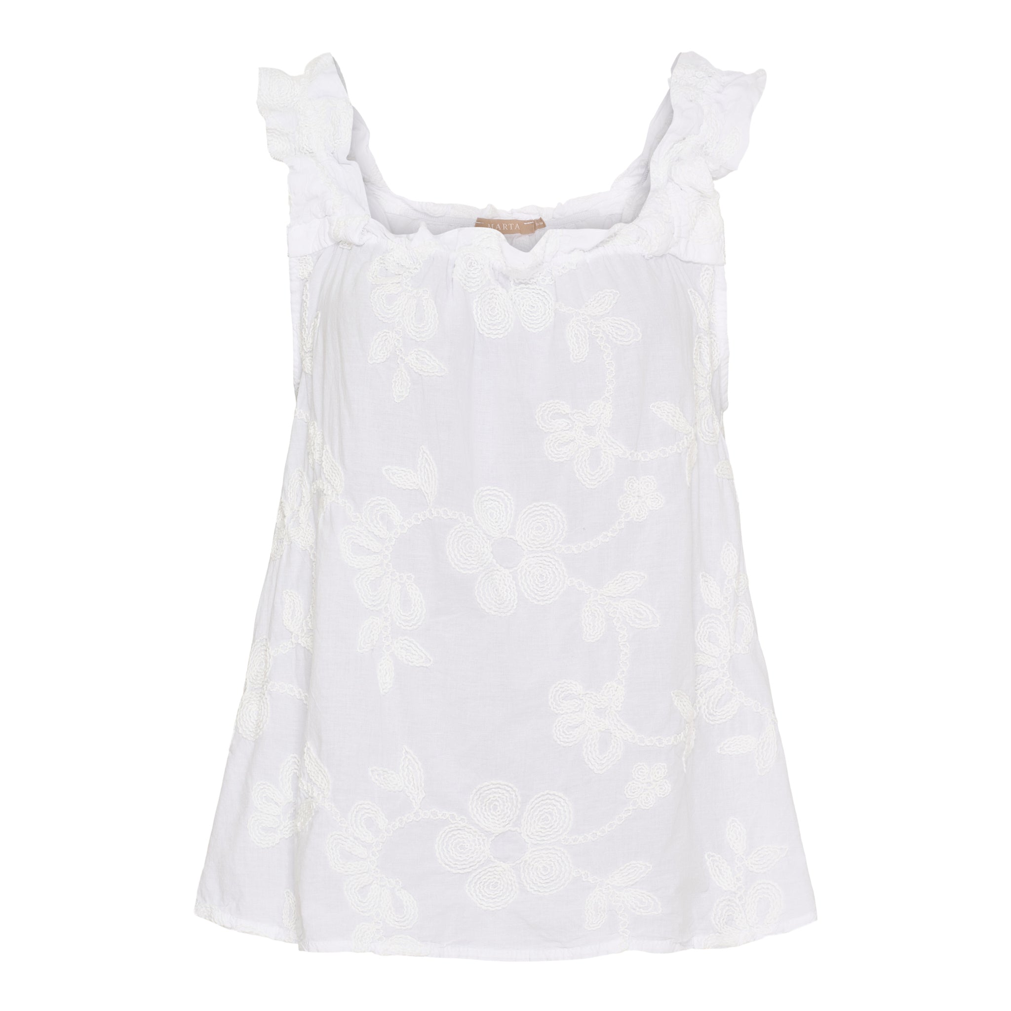 Söt topp med broderier från Marta du Chateau