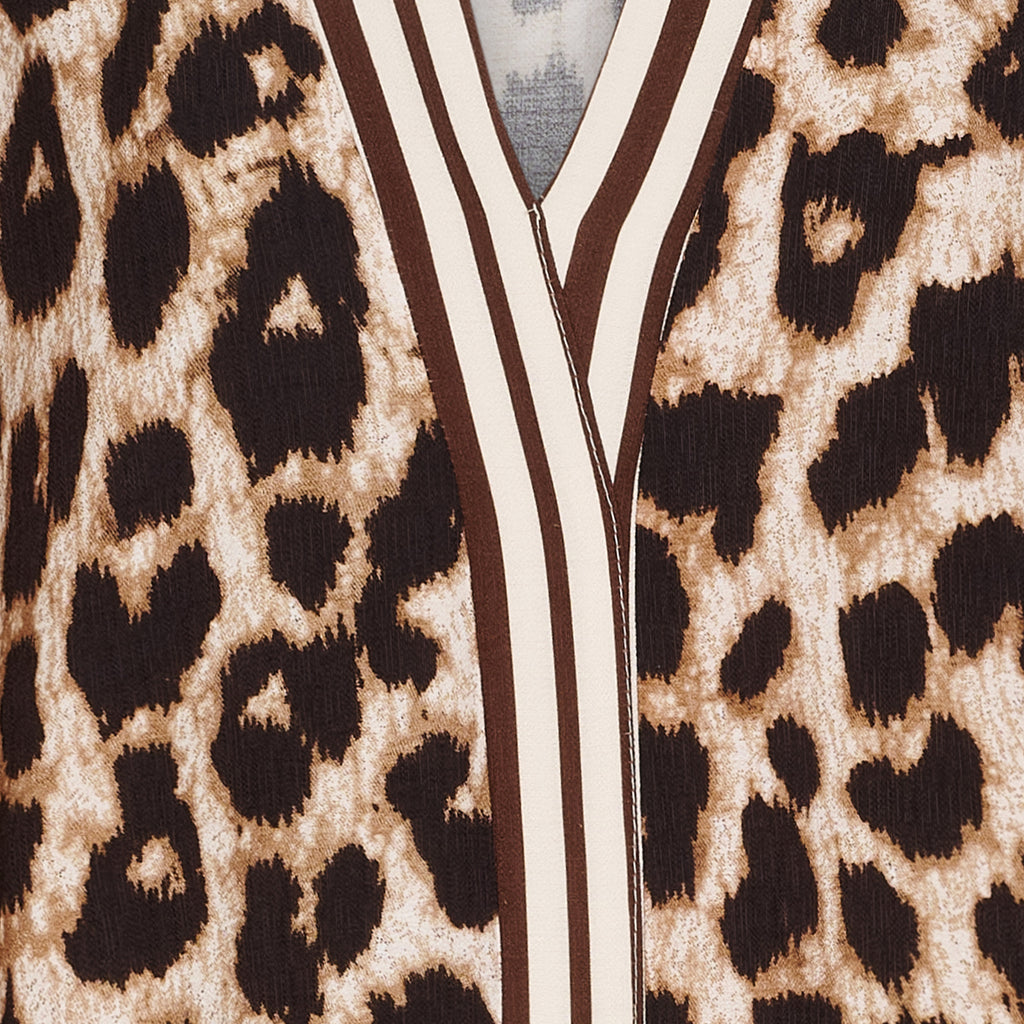 Stefania - Klänning - Leopard - Brun