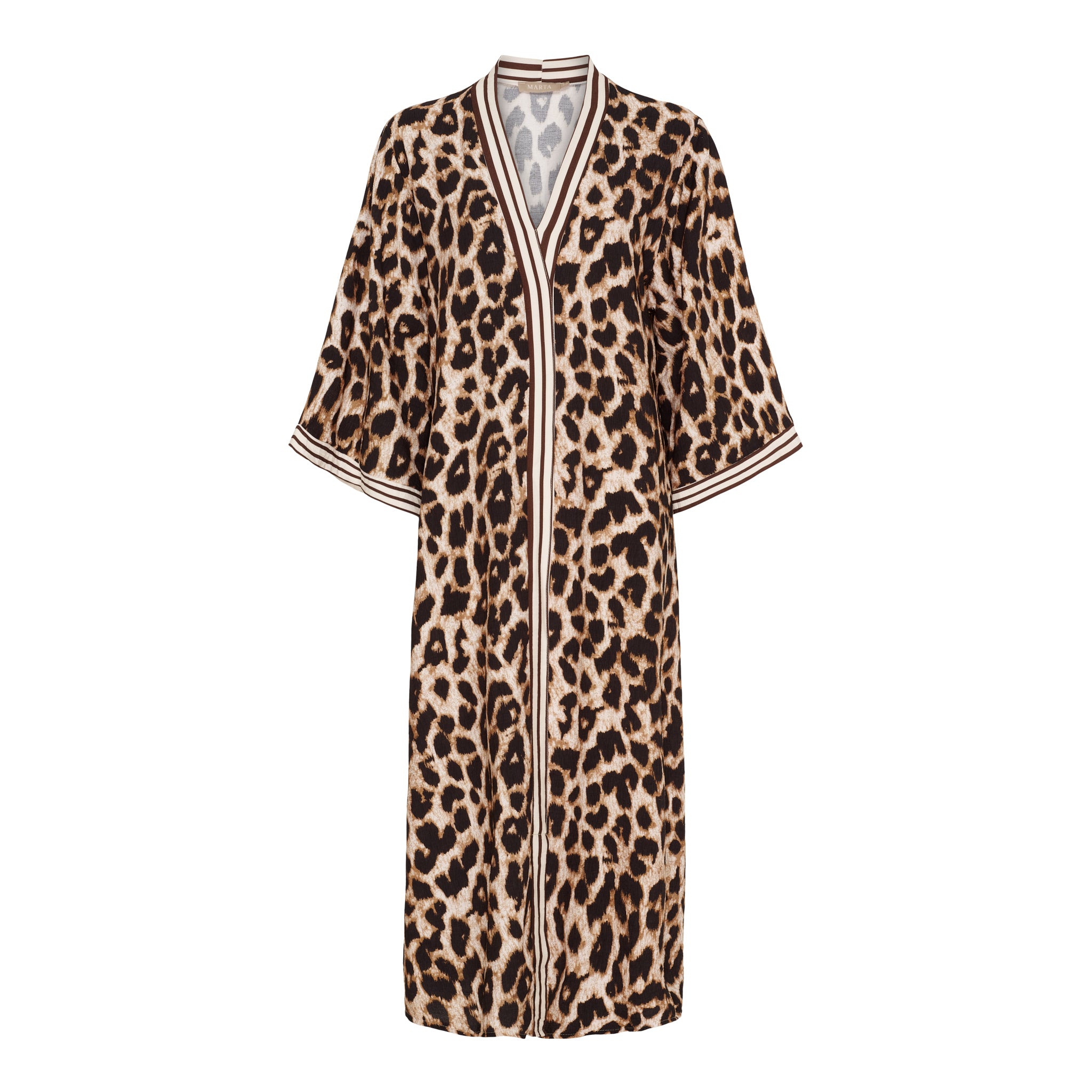 Stefania - Klänning - Leopard - Brun