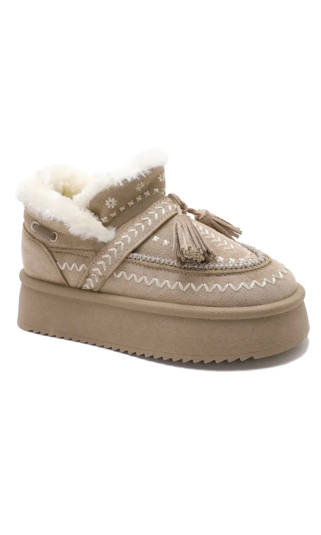 Boheme Boots Kaki - Premium Boho Boots