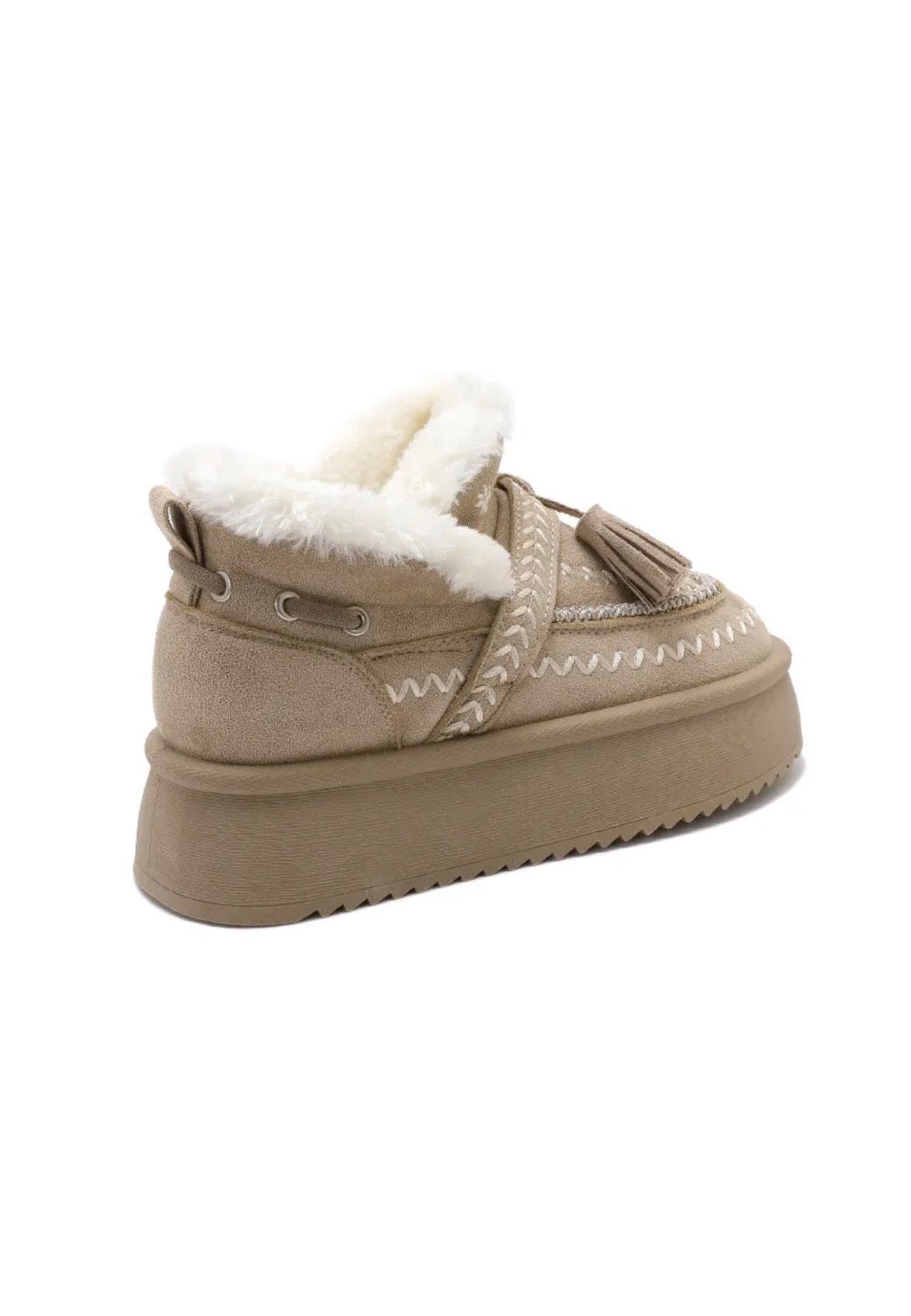 Boheme Boots Kaki - Premium Boho Boots