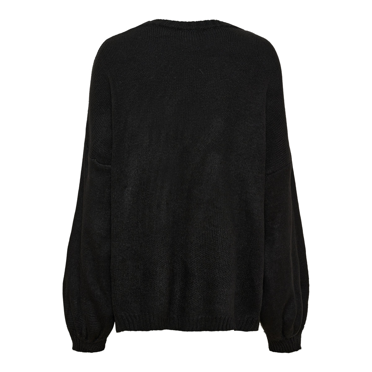 Marta du Chateau Aria Knit – Oversized Stickad Tröja Svart/Beige