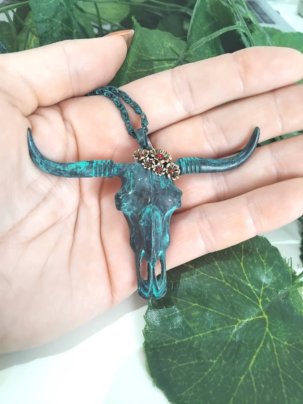 Boho-halsband "Kohuvud"