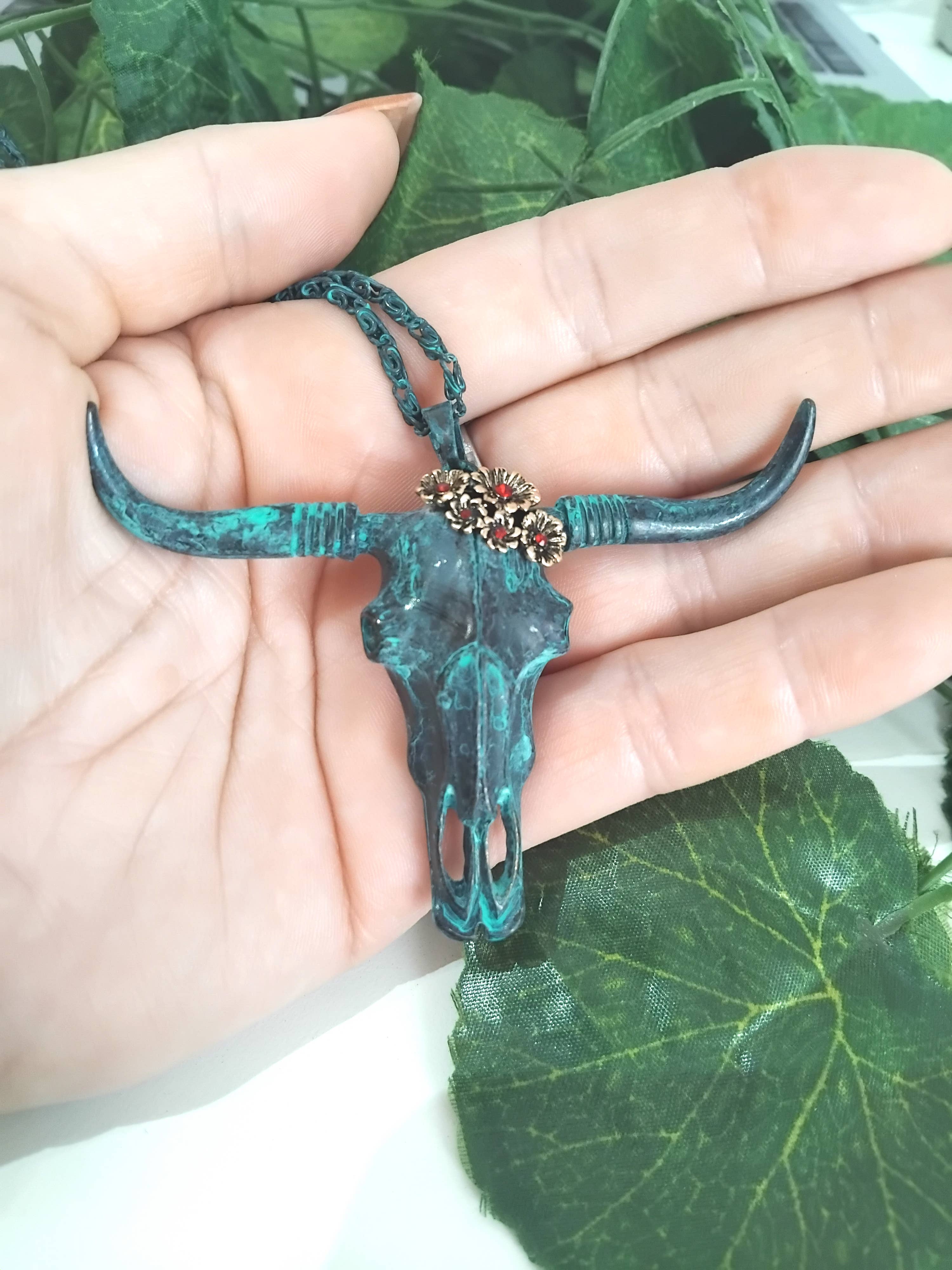 Boho-halsband "Kohuvud"