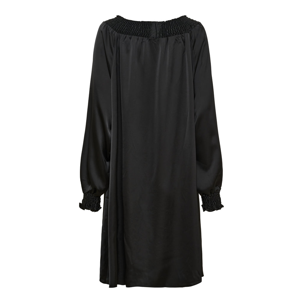 Lazise – Svart klänning med smock | Marta du Chateau