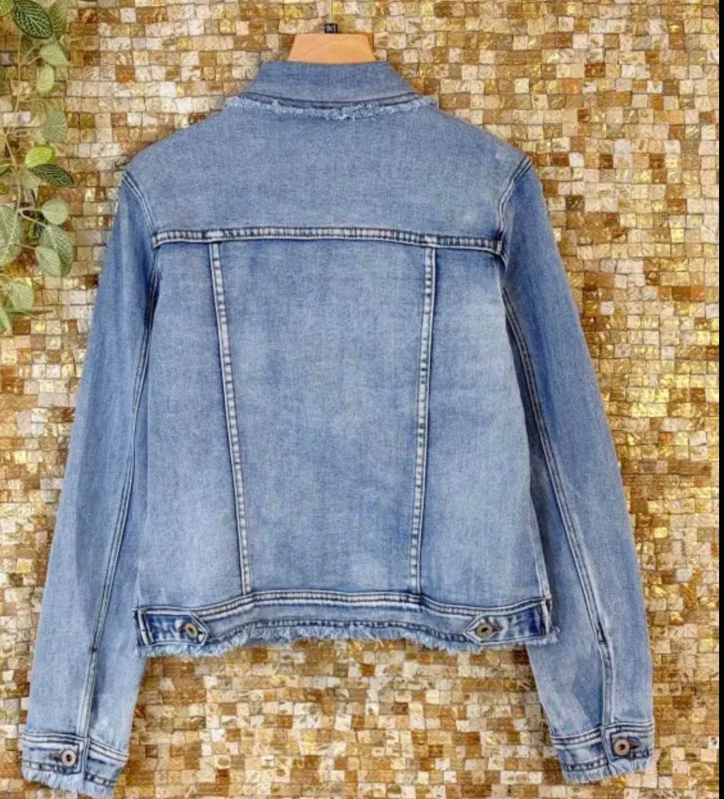 Bohemian denim Jacket