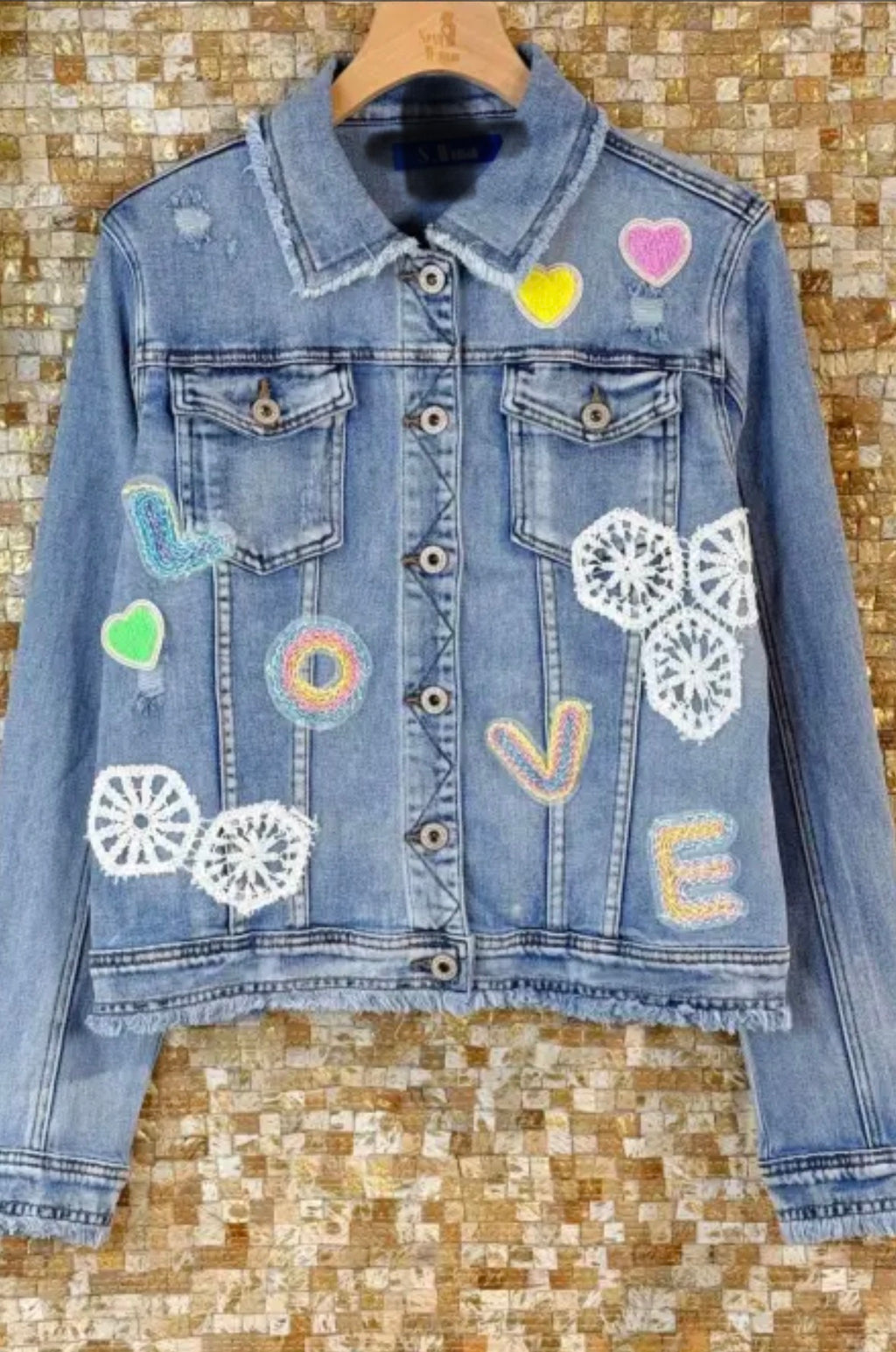 Bohemian denim Jacket