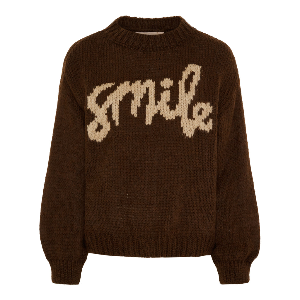 Mdc Tulip Knit - brun -smile