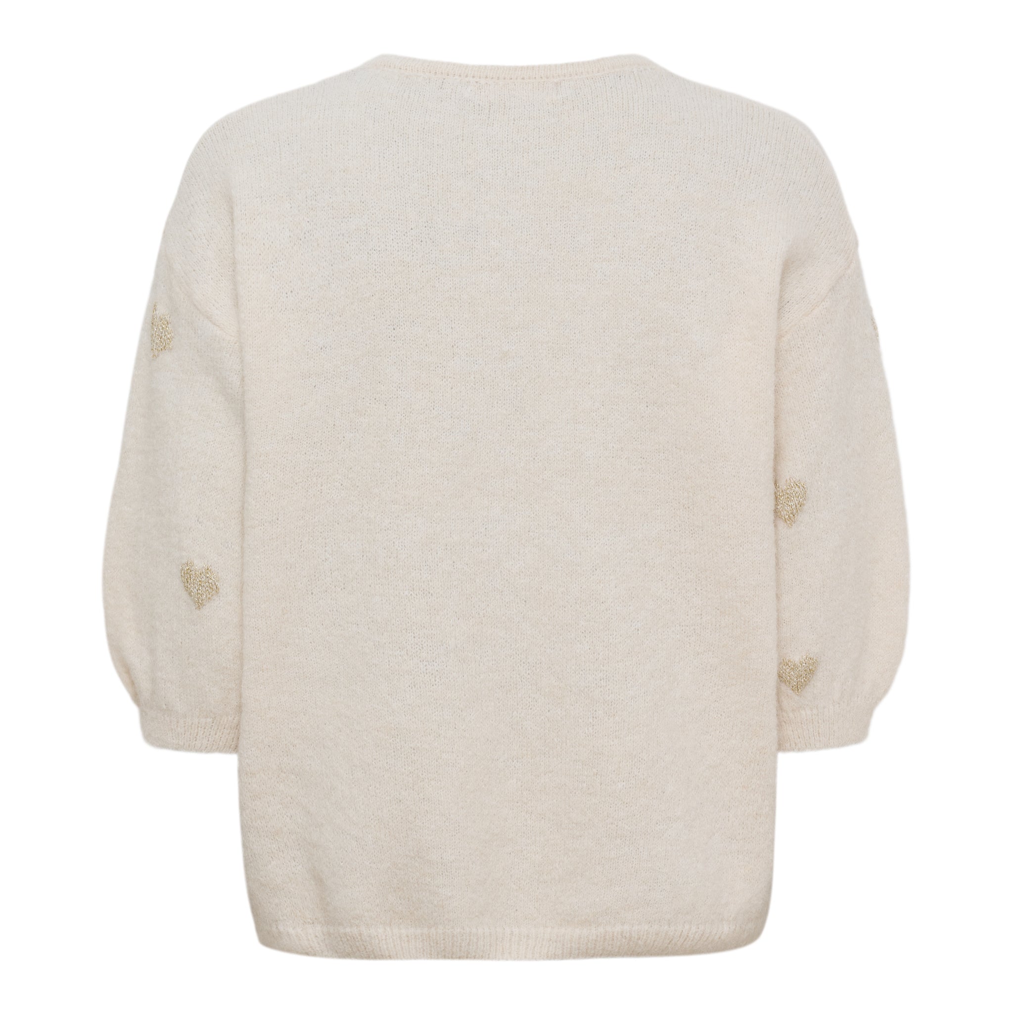 Parisa Knit – Stickad kofta med guldhjärtan från Marta du Chateau