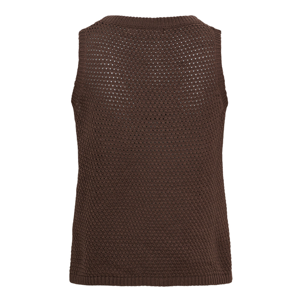 Marta du Chateau Nayla Knit Top – Öppet Stickad Linne