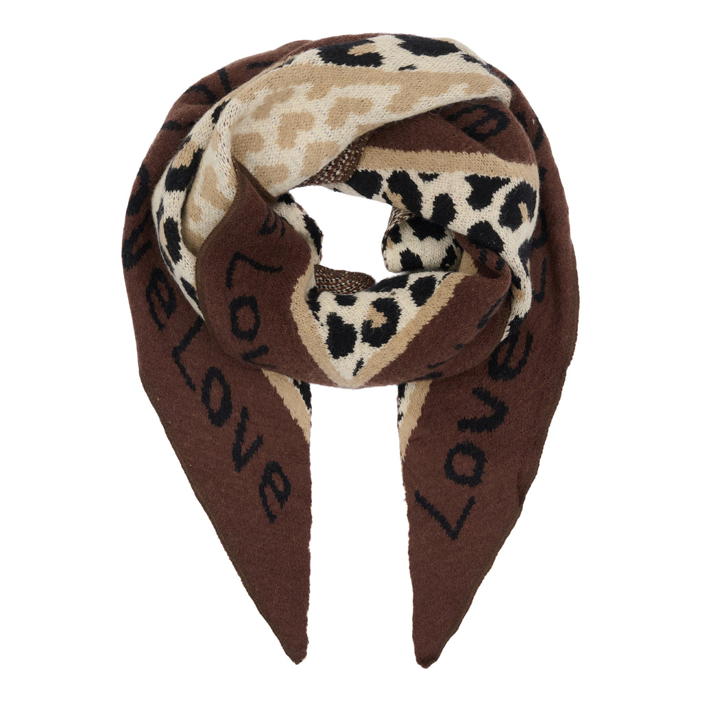 Clio Scarf – Mönstrad halsduk i viskose | Marta du Château
