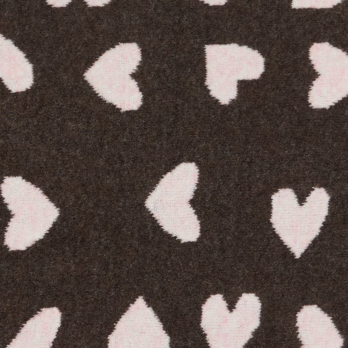 Toppy Heart Scarf – Mjuk halsduk med hjärtmönster | Marta du Château