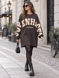 Marta du Chateau Cannes Dress – Copenhagen print Sweatshirt Klänning