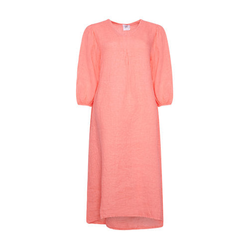 Ella Dress - rosa - 100% linne