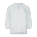 Ella blouse - Light blue blouse - 100% linen