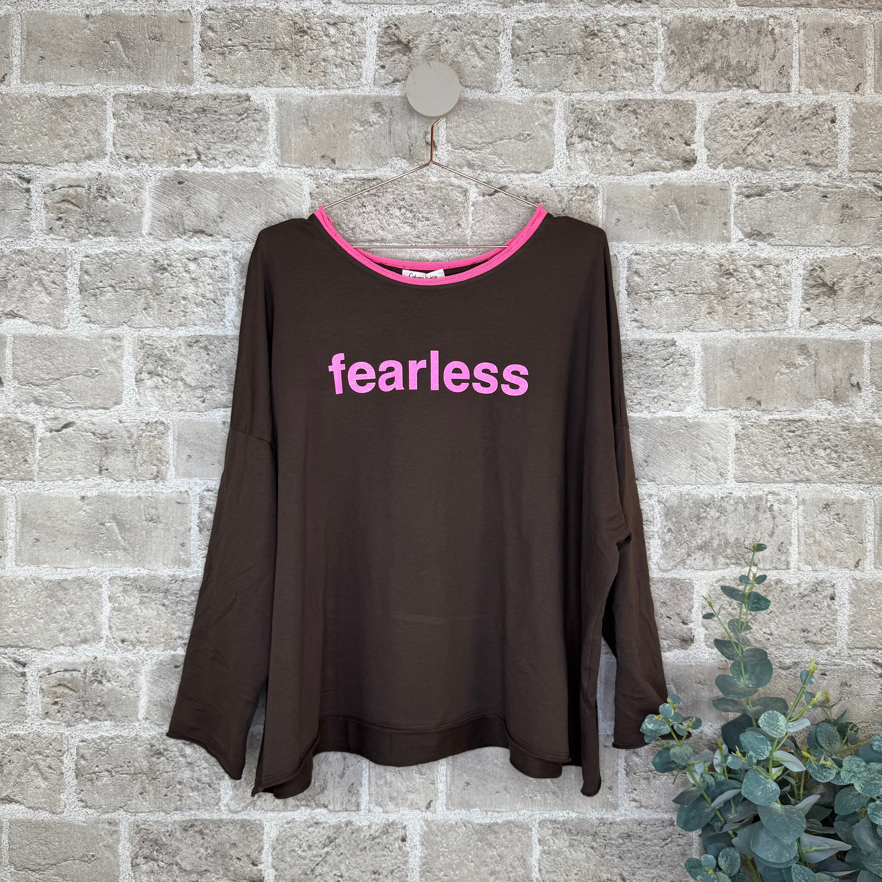 Fearless - Långärmad T-shirt