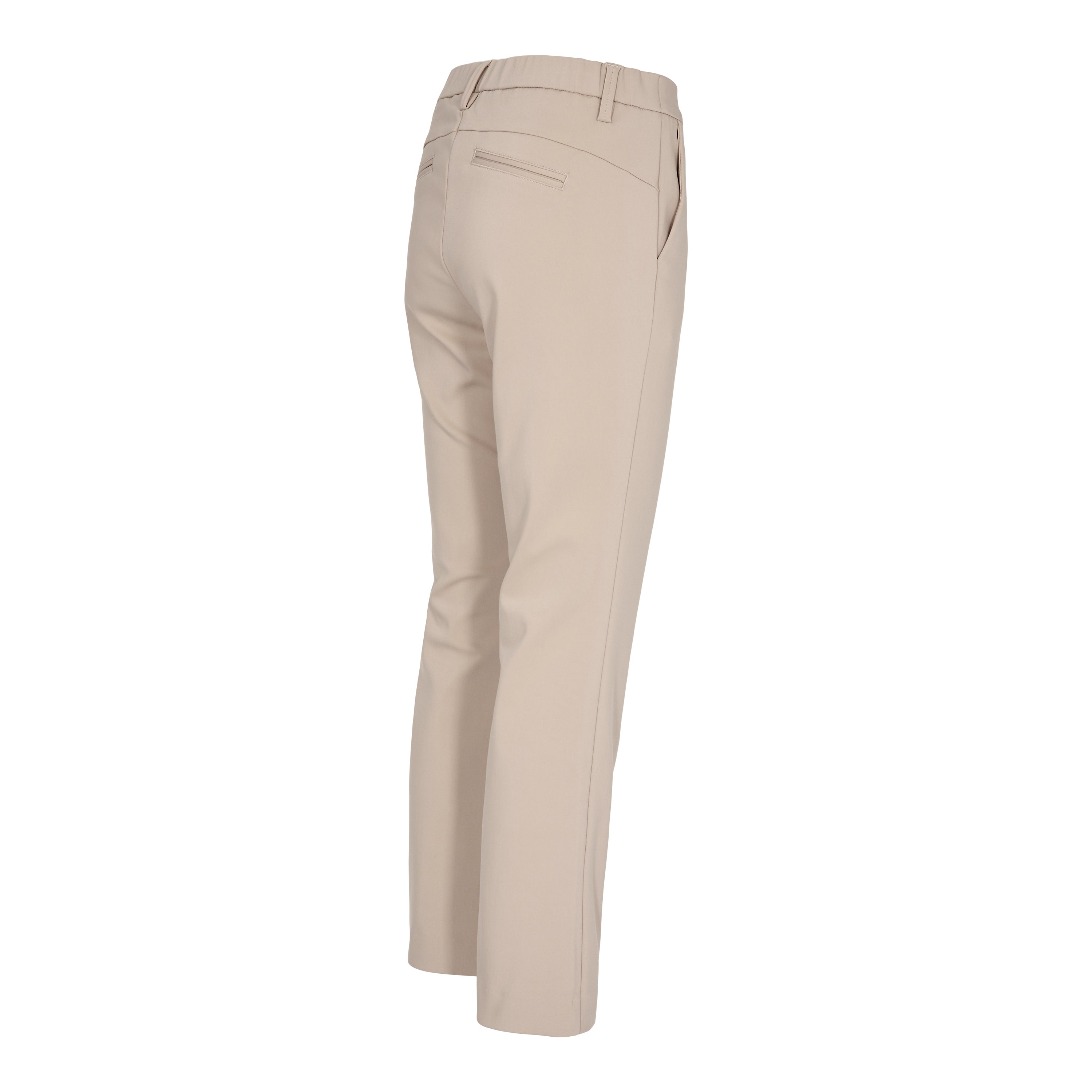 IVY-Alice Cropped Flare Pant - Beige