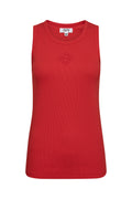 Rita tank top Red with logo - IVY-Copenhagen
