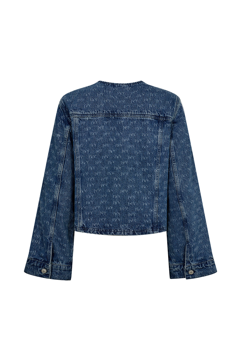 IVY-Jazz Short Jacket Wash Punch Needle