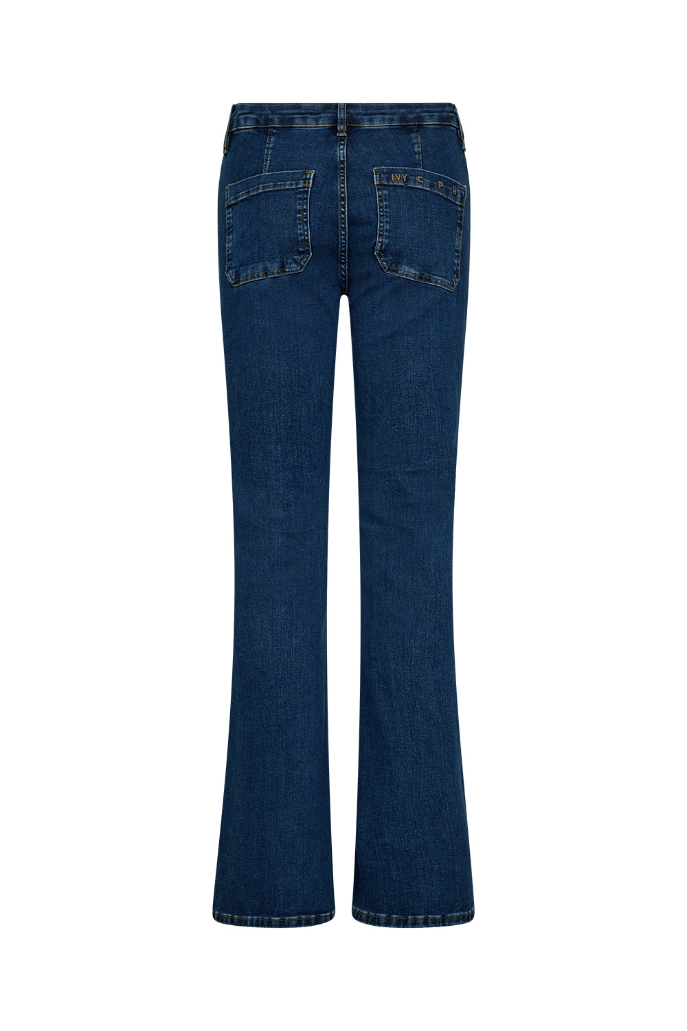 IVY Charlotte bootcutjeans – Undone Mid Indigo