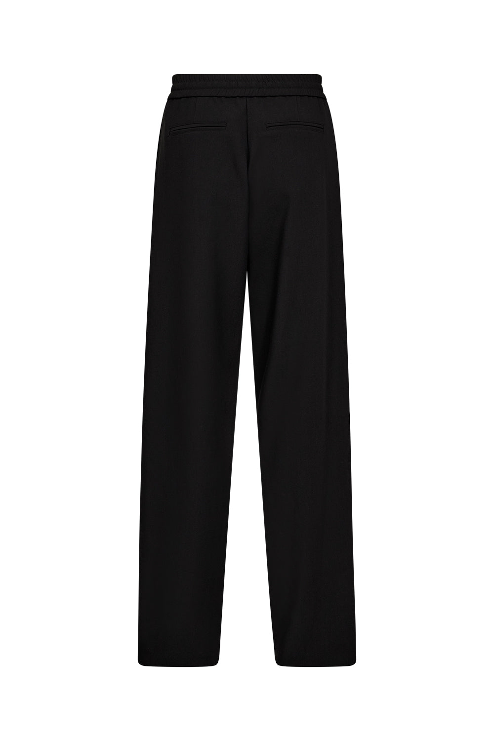 IVY CPH Augusta Sporty Pant – Svart med vit sidstrå