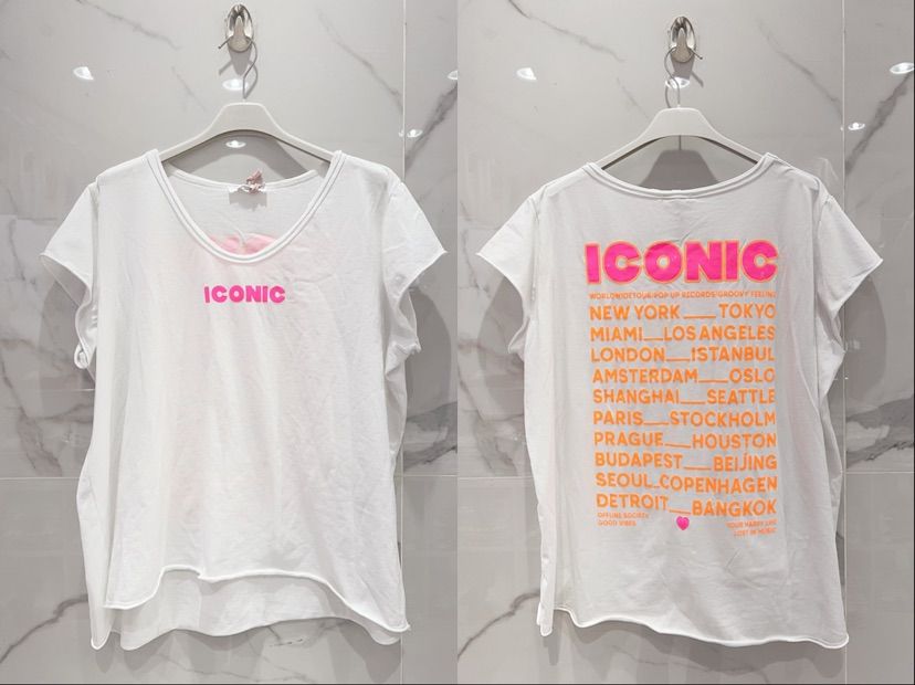 Iconic T-shirt – Mjuk Bomull med Stretch