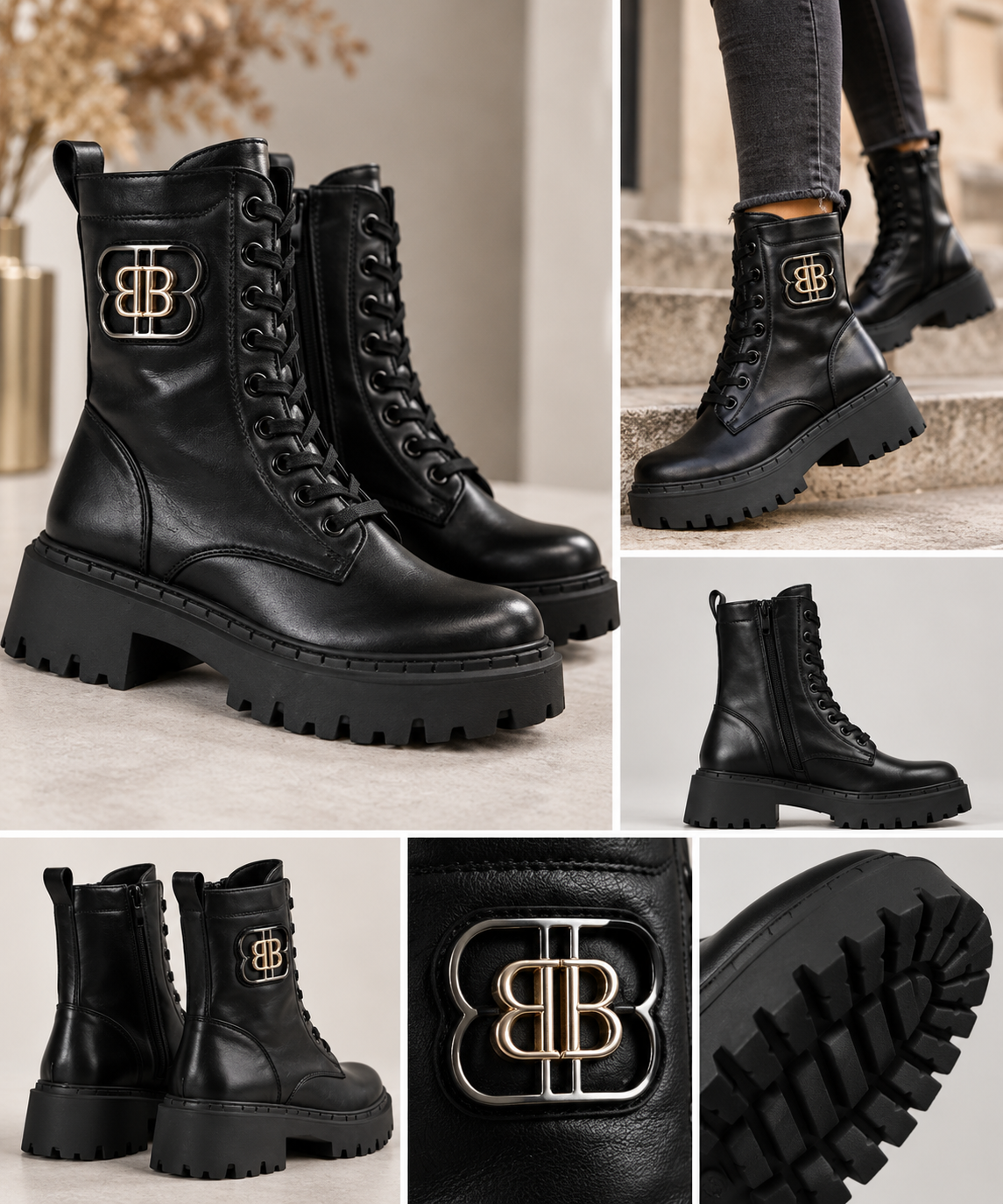 Brielle Chunky Boots